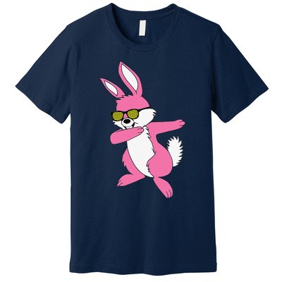 Easters For Women Dabbing Hip Hop Bunny Premium T-Shirt