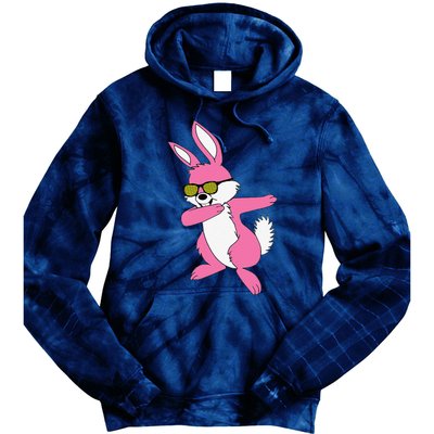 Easters For Women Dabbing Hip Hop Bunny Tie Dye Hoodie