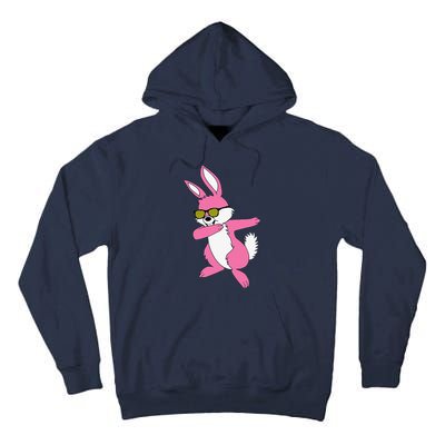 Easters For Women Dabbing Hip Hop Bunny Tall Hoodie