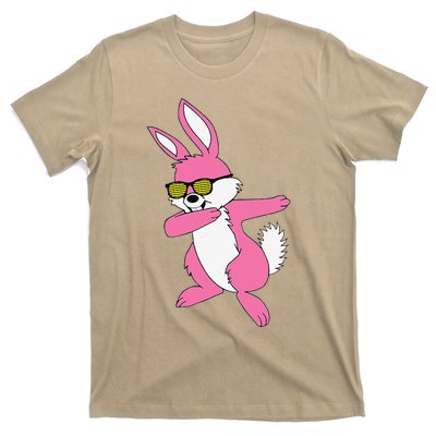 Easters For Women Dabbing Hip Hop Bunny T-Shirt