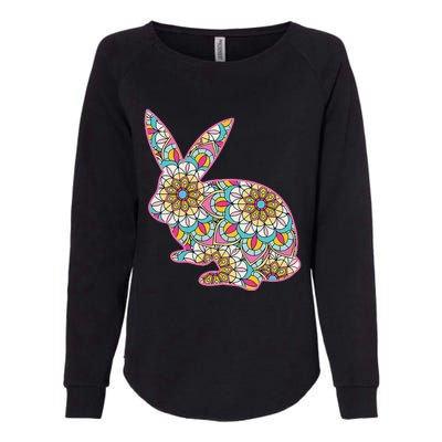 Easters For Women Easter Bunny Flowers Cute Mom Gift Womens California Wash Sweatshirt