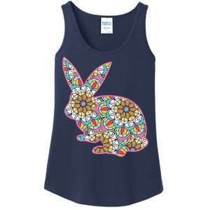 Easters For Women Easter Bunny Flowers Cute Mom Gift Ladies Essential Tank