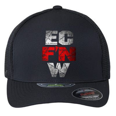 Ec FN W Extreme Championship Wrestling Ecw Flexfit Unipanel Trucker Cap