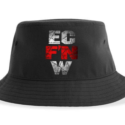 Ec FN W Extreme Championship Wrestling Ecw Sustainable Bucket Hat