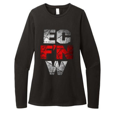 Ec FN W Extreme Championship Wrestling Ecw Womens CVC Long Sleeve Shirt