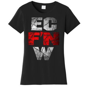 Ec FN W Extreme Championship Wrestling Ecw Women's T-Shirt