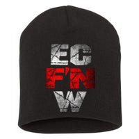 Ec FN W Extreme Championship Wrestling Ecw Short Acrylic Beanie