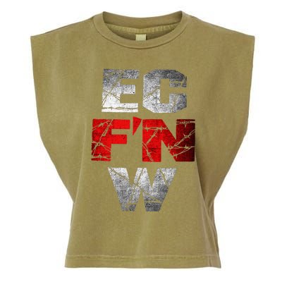 Ec FN W Extreme Championship Wrestling Ecw Garment-Dyed Women's Muscle Tee