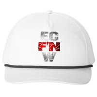 Ec FN W Extreme Championship Wrestling Ecw Snapback Five-Panel Rope Hat