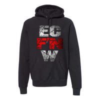 Ec FN W Extreme Championship Wrestling Ecw Premium Hoodie