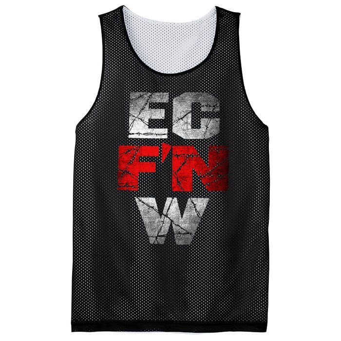 Ec FN W Extreme Championship Wrestling Ecw Mesh Reversible Basketball Jersey Tank