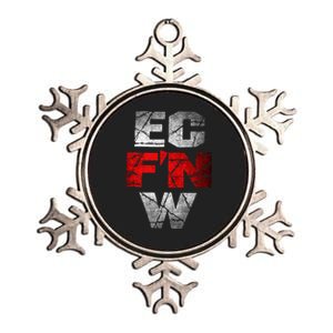 Ec FN W Extreme Championship Wrestling Ecw Metallic Star Ornament