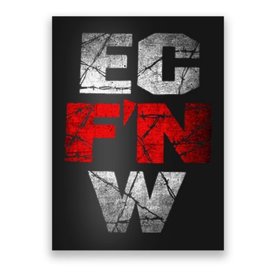 Ec FN W Extreme Championship Wrestling Ecw Poster