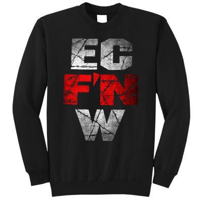 Ec FN W Extreme Championship Wrestling Ecw Tall Sweatshirt