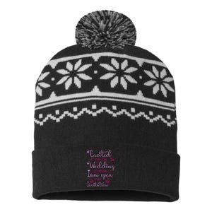 Excited For Wedding Season: Open For Invitations USA-Made Snowflake Beanie