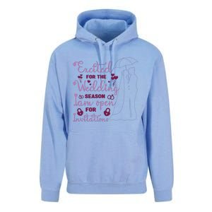 Excited For Wedding Season: Open For Invitations Unisex Surf Hoodie