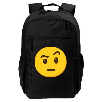 Emoticon Face With Raised Eyebrow Gift Backpack