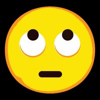 Emoticon Face With Rolling Eyes Eye Roll Emoticon Gift Zip Tote Bag