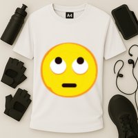 Emoticon Face With Rolling Eyes Eye Roll Emoticon Gift Cooling Performance Crew T-Shirt