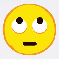 Emoticon Face With Rolling Eyes Eye Roll Emoticon Gift Cooling Performance Crew T-Shirt