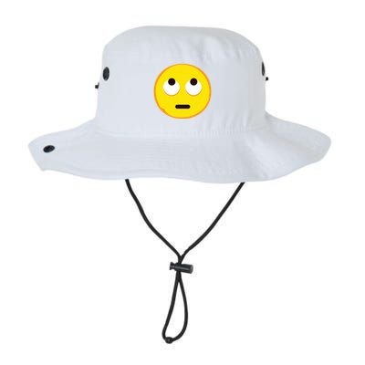 Emoticon Face With Rolling Eyes Eye Roll Emoticon Gift Bucket Hat