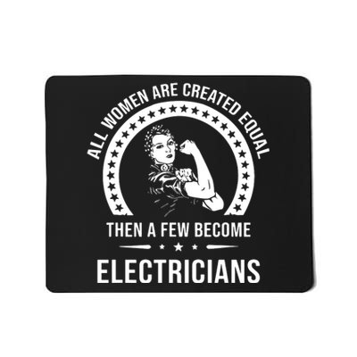 Electrician For Women Electrician Mousepad