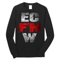 Ec FN W Extreme Championship Wrestling Long Sleeve Shirt