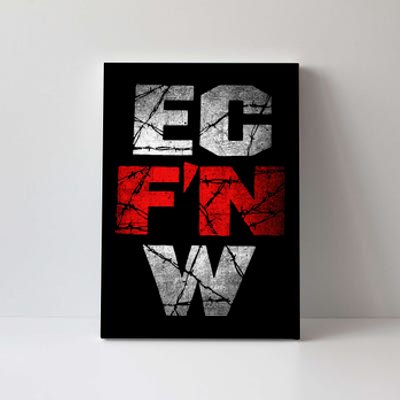 Ec FN W Extreme Championship Wrestling Canvas