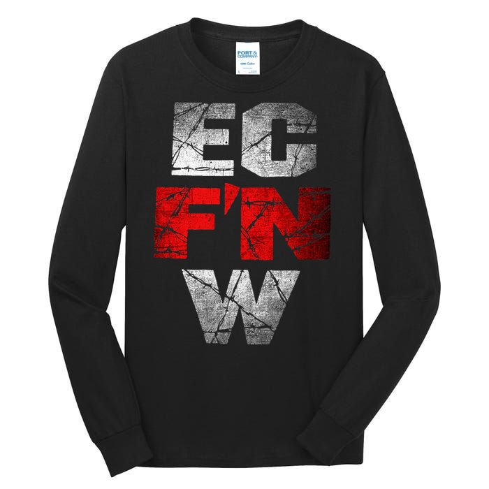 Ec FN W Extreme Championship Wrestling Tall Long Sleeve T-Shirt