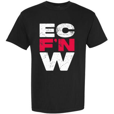 Ec FN W Wrestling Championship Wrestler Fighter Garment-Dyed Heavyweight T-Shirt