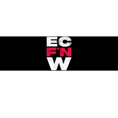 Ec FN W Wrestling Championship Wrestler Fighter Bumper Sticker