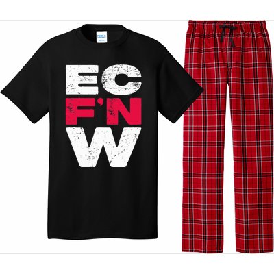 Ec FN W Wrestling Championship Wrestler Fighter Pajama Set