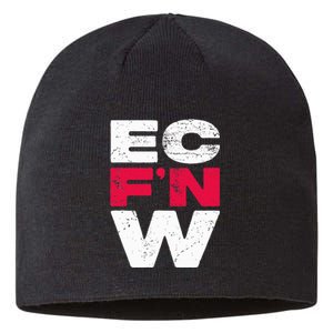 Ec FN W Wrestling Championship Wrestler Fighter Sustainable Beanie