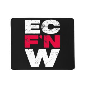 Ec FN W Wrestling Championship Wrestler Fighter Mousepad