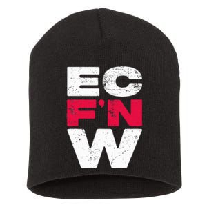 Ec FN W Wrestling Championship Wrestler Fighter Short Acrylic Beanie