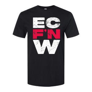 Ec FN W Wrestling Championship Wrestler Fighter Softstyle CVC T-Shirt