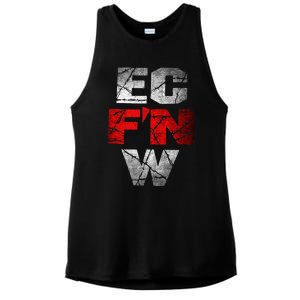 Ec FN W Extreme Championship Wrestling Ecw Ladies PosiCharge Tri-Blend Wicking Tank