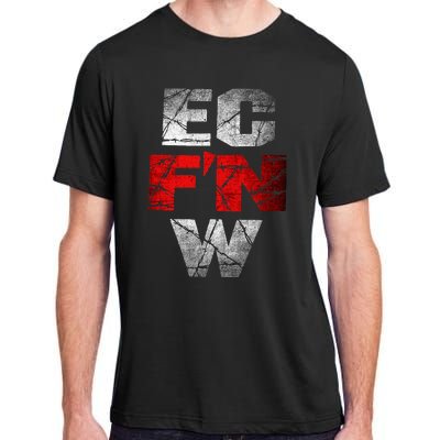 Ec FN W Extreme Championship Wrestling Ecw Adult ChromaSoft Performance T-Shirt