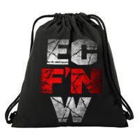 Ec FN W Extreme Championship Wrestling Ecw Drawstring Bag