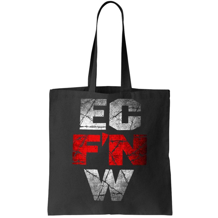 Ec FN W Extreme Championship Wrestling Ecw Tote Bag