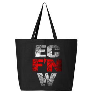 Ec FN W Extreme Championship Wrestling Ecw 25L Jumbo Tote