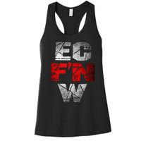 Ec FN W Extreme Championship Wrestling Ecw Women's Racerback Tank