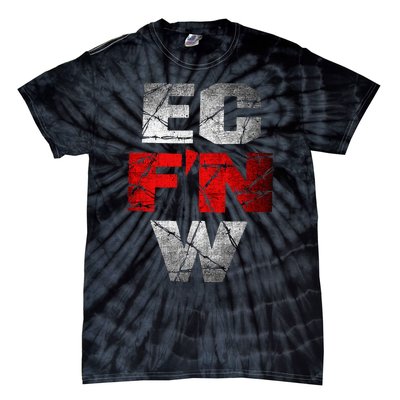 Ec FN W Extreme Championship Wrestling Ecw Tie-Dye T-Shirt