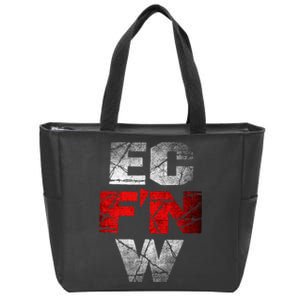 Ec FN W Extreme Championship Wrestling Ecw Zip Tote Bag