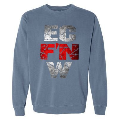 Ec FN W Extreme Championship Wrestling Ecw Garment-Dyed Sweatshirt