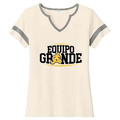 Equipo Grande Aguilas Cibaenas La lena ta aqui Santiago Ladies Halftime Notch Neck Tee