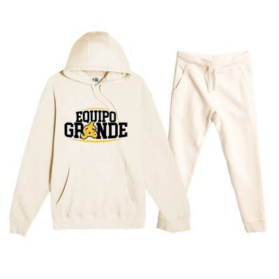 Equipo Grande Aguilas Cibaenas La lena ta aqui Santiago Premium Hooded Sweatsuit Set