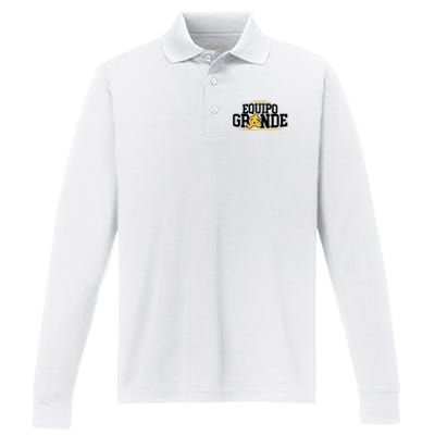 Equipo Grande Aguilas Cibaenas La lena ta aqui Santiago Performance Long Sleeve Polo