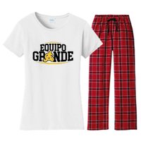 Equipo Grande Aguilas Cibaenas La lena ta aqui Santiago Women's Flannel Pajama Set