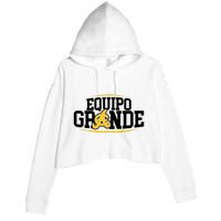 Equipo Grande Aguilas Cibaenas La lena ta aqui Santiago Crop Fleece Hoodie